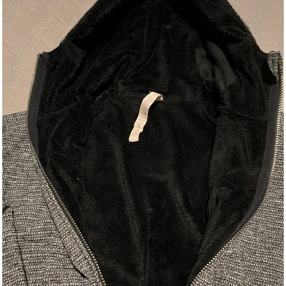 Lululemon Daily Yoga Jacket Womens 6 Coco Pique Black Gray Full Zip Thumbholes - Picture 9 of 14